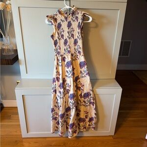 Sea New York ruched floral dress size 0